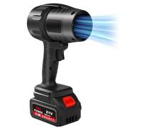 Uadme Mini Souffleur sans Fil Puissant, 35000 TR/Min Souffleur de Feuilles Portable avec 1 x Batterie 1300mAh, pour Voiture, Jardin, Patio