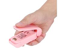 Uadme Mini Thermoscelleuse,Scelleuse Sous Vide Manuelle Portative,Machine à Sceller les Aliments Frais,Pour Sacs De Collation,Sacs En Plastique,Stockage des Aliments