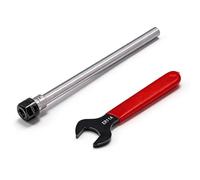Uadme Porte Pince ER11A, Tige d'Extension de Mandrin à Tige Droite avec ccessoires de Fraisage CNC pour Tour Perceuse Fraiseuse, C10-ER11A-150L