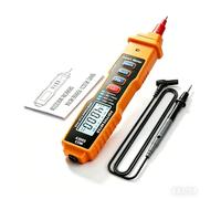 Uadme Stylo Testeur de Tension Multimètre Numérique, Detecteur de Tension Sans Contact avec NCV, Auto AC/DC 0-600V, pour Électricien et Maison (Sans Batterie)