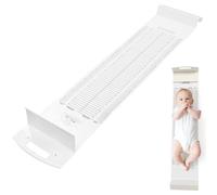 Uadme Tapis de Mesure pour Bébés, Règle de Croissance Bébé Infantomètre, Pliable et Lavable, pour les Nouveau-nés, Tout-Petit, Nourrisson