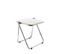 uadyie Petite Table Basse Table d'appoint en Acrylique, Simple, légère, Transparente, multifonctionnelle, Pliable, canapé, Luxe Petites Tables Basses pour Le Salon(B)