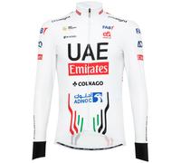 UAE Team Emirates 2024 Langarmtrikot, für Herren, Größe S, Radtrikot, blanc