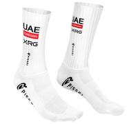 UAE TEAM EMIRATES - XRG Chaussettes de cyclisme Race 2025 blanc