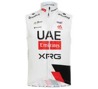 UAE TEAM EMIRATES - XRG Gilet coupe-vent 2026 blanc