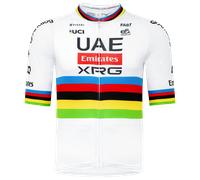 UAE TEAM EMIRATES - XRG Maillot à manches courtes Champion du monde 2026 blanc