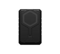 Urban Armor Gear UAG SRGE Batterie externe 10 000 mAh, 20 W, 2 ports, USB-C, USB, magnétique, sans fil, portable, avec support, compatible avec iPhone 16, Galaxy S24, noir/gris