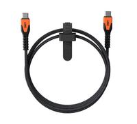 UAG UAG Câble de charge USB-C vers USB-C avec cœur en Kevlar® 1,5 mètre Noir / Orange Noir
