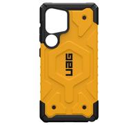 Urban Armor Gear Pathfinder MS Case Samsung Galaxy S25 Ultra Coque (Anneau magnétique, Designed for Samsung certifié, Compatible avec Le Chargement sans Fil, 5,5m Protection) Heritage Jaune