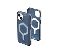 UAG Essential Armor Coque pour iPhone 15, compatible MagSafe, bleu nuage | Ultra-fin, ergonomique, minimaliste, protection des coins, absorption des chocs, bords surélevés de l'écran et de l'appareil