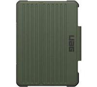 UAG - Étui à rabat pour tablette - robuste - polyuréthane (PU) - olive - pour Apple 11-inch iPad Air (M2, M3) Vert G