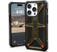 UAG Monarch Series coque iPhone 15 Pro Kevlar Element Green