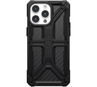 UAG Monarch Series Rugged Case for Apple iPhone 15 Plus [6.7-inch] - Monarch Carbon Fiber - Coque de protection pour téléphone portable - caoutchouc, alliage métallique, plaque de cisaillement en poly