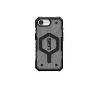 Urban Armor Gear Pathfinder MS Case Compatible Apple iPhone 16e Coque (Chargement sans Fil/magnétique Compatible, Protection Contre Les Chutes Selon la Norme Militaire) Ash (Gris Transparent)
