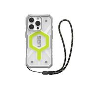 UAG Pathfinder Clear MagSafe Series - Coque de protection pour téléphone portable - compatibilité avec MagSafe - 20 % de matériaux recyclés - néon
