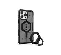 UAG Pathfinder Clear MagSafe Series - Coque de protection pour téléphone portable - support à anneau noir - compatibilité avec MagSafe - 20 % de