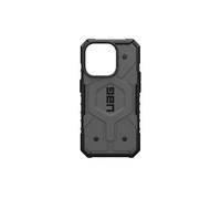 UAG Pathfinder Rugged Case for Apple iPhone 15 Pro Max [6.7in] - Pathfinder Silver - Coque de protection pour téléphone portable - robuste -