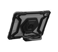 UAG Plasma Series - Coque de protection pour tablette - robuste - avec béquille et dragonne - noir, glacé - pour Apple 10.9-inch iPad (10ème