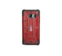 UAG Plasma Series - Coque de protection pour téléphone portable - robuste - polycarbonate, caoutchouc - rouge transparent, magma - pour Samsung