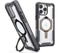 Urban Armor Gear Coque Plasma XTE iPhone 16 Pro Max, MagSafe, béquille, antichoc, Cendre/Titane