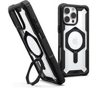 URBAN ARMOR GEAR Plasma XTE Case pour Apple iPhone 16 Pro Max Kickstand Cover (Chargement sans fil / magnétique compatible, coque pour téléphone portable relevable, 6 mètres de protection) noir / tran