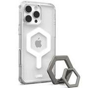 UAG Plyo Series - Coque de protection pour téléphone portable - compatibilité avec MagSafe - polyuréthanne thermoplastique (TPU) - glace/blanc - pour Apple iPhone 16 Pro Max Blanc G
