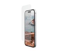 URBAN ARMOR GEAR UAG Film de protection d'écran en verre transparent pour iPhone 16, double renforcement, anti-traces de doigts, ultra clair, HD, résistant aux rayures
