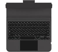 UAG Rugged Bluetooth Keyboard w/Trackpad for iPad 10.2 German - Black/Ash - Clavier et étui (étui folio) - avec trackpad - Robuste - rétro-éclairé - Bluetooth - Allemand - noir, cendre - En vrac - pou