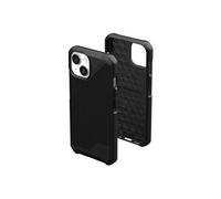 UAG Rugged Case for Apple iPhone 15 Plus [6.7-inch] - Metropolis LT Kevlar Black - Coque de protection pour téléphone portable - compatibilité avec