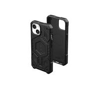 Urban Armor Gear Monarch Pro Housse Compatible avec Apple iPhone 15 Plus Housse [Recharge sans Fil/magnétique Compatible, 5 Couches Protection] Carbon Fiber