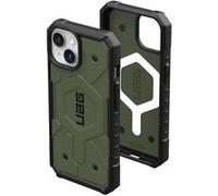 UAG Rugged Case for Apple iPhone 15 Plus [6.7-inch] - Pathfinder Olive Drab - Coque de protection pour téléphone portable - robuste - compatibilité avec MagSafe - composite, pare-chocs en TPU - vert o