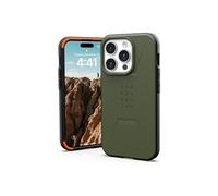 URBAN ARMOR GEAR UAG [Version Mise à Jour] Coque Compatible avec iPhone 15 Pro 6,1", Olive Civile, Aimant intégré, Compatible avec Chargeur MagSafe, Coque de Protection Robuste Anti-Chute de qualité