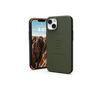 UAG Rugged Case for iPhone 14 Plus [6.7-in] - Civilian for MagSafe Olive - Coque de protection pour téléphone portable - plastique, polyuréthanne