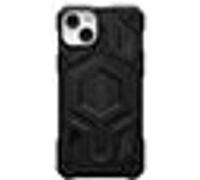 UAG Rugged Case for iPhone 14 Plus [6.7-in] - Monarch Pro Black - Coque de protection pour téléphone portable - robuste - compatibilité avec MagSafe - cuir, polycarbonate, caoutchouc, fibre de carbone