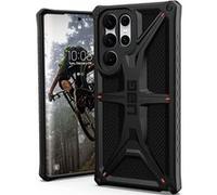 UAG Rugged Case for Samsung Galaxy S22 Ultra 5G [6.8-in] - Monarch Kevlar Black - Coque de protection pour téléphone portable - robuste - polycarbonate, KEVLAR, polyuréthanne thermoplastique (TPU) - k