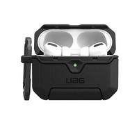 UAG Scout Series - Couvercle de boîtier pour écouteurs sans fil - polyuréthanne thermoplastique (TPU) - noir - pour Apple AirPods Pro 3