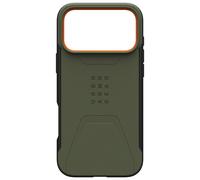 UAG UAG Coque Civilian MagSafe iPhone 17 Pro Olive Orange Vert