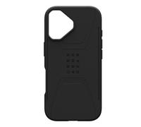 Urban Armor Gear Coque Civilian MS iPhone 17 – Antichocs, Charge sans fil & magnétique – Noir
