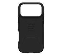 Urban Armor Gear Coque Civilian pour iPhone 17 Pro Max – MagSafe, antichocs – Noir