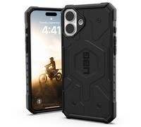 Urban Armor Gear Pathfinder MS Housse Compatible Apple iPhone 16 Plus Case (Chargement sans Fil/rechargement magnétique Compatible, Protection Contre Les Chutes) Noir