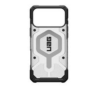 Urban Armor Gear Pathfinder MS Housse Compatible Apple iPhone 17 Pro Max Coque (Chargement sans Fil/magnétique, Protection Contre Les Chutes Selon Les Normes Militaires) Ice/Argent