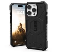 Urban Armor Gear Coque Pathfinder iPhone 16 Pro – Robuste, MagSafe, TPU – Noir