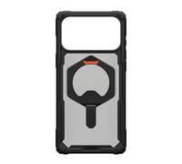 Urban Armor Gear Plasma XTE Case pour Apple iPhone 17 Pro Max Kickstand Coque (Chargement sans Fil/magnétique, Protection Contre Les Chutes de 6 mètres) Noir/Pop Orange