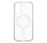 Urban Armor Gear Coque Plyo MS iPhone 17 – Charge sans fil/magnétique – Ice/Blanc