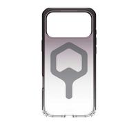 Urban Armor Gear Plyo MS Case Compatible Apple iPhone 17 Pro Max Coque (Chargement sans Fil/magnétique, Air-Soft Coins aux Chutes, Bord surélevé) Noir/Transparent/Ombre