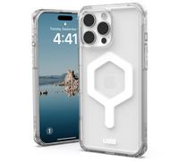 UAG Coque iPhone 16 Pro Max Plyo Pro Series - compatible MagSafe, dos PC, cadre PU - Ice Transparent