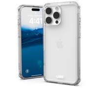 Urban Armor Gear Coque Plyo iPhone 16 Pro Max - Air-Soft anti-choc, sans fil - Ice (Transparent)