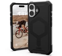 Urban Armor Gear Coque iPhone 16 Essential Armor MS – 50% recyclés – Protection 4,6m – Noir