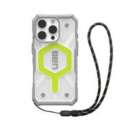 UAG Urban Armor Gear Pathfinder Clear MagSafe Bundle pour Apple iPhone 16 Pro (néon actif / noir graphite)