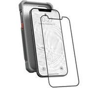 UAG Workflow iPhone 13 / 14 Industrial Grade Screen Protector - Protection d'écran pour téléphone portable - verre - couleur de cadre noir - pour Apple iPhone 13, 14; UAG Rugged Workflow Battery Case